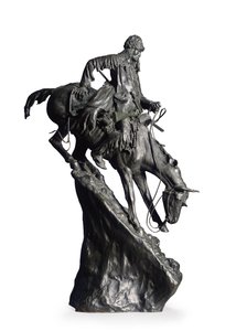 山の男 作： Frederic Remington