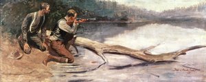 不明な画像 作： Frederic Remington