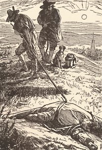 ペストデフォーの歴史、1862年、1923年のイラスト 作： Frederic Shields
