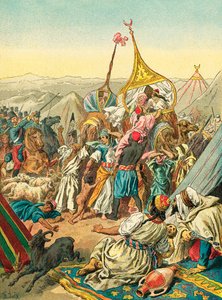 アブドエルカデルの部族の捕獲 作： Frederic Theodore Lix