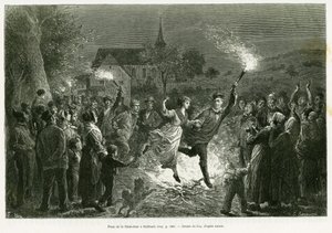 スルツバッハの聖ヨハネの火。1885年にドイツ人デピューター、シャルル・グラッドが書いた「A travers l