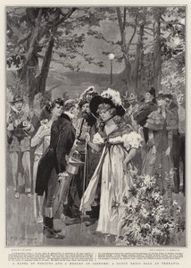 舌のバベルと衣装のメドレー、セラピアの仮装舞踏会 作： Frederic de Haenen