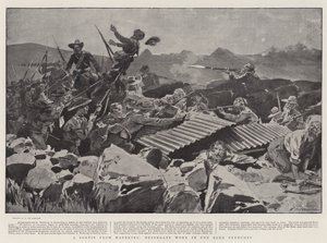 ボーア塹壕でのマフェキング、絶望的な仕事からの出撃 作： Frederic de Haenen
