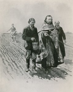 種まき前に地面を祝福：リトルロシア 作： Frederic de Haenen