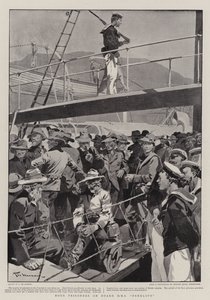 HMSペネロペのボーア囚人 作： Frederic de Haenen