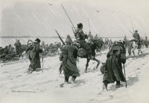 徒歩の囚人の船団 作： Frederic de Haenen