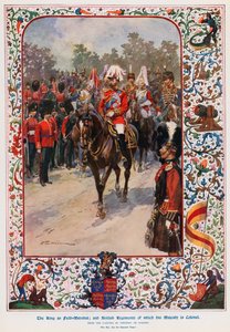 キングジョージ5世、フィールドマーシャル、イギリス軍連隊、その陛下は大佐 作： Frederic de Haenen