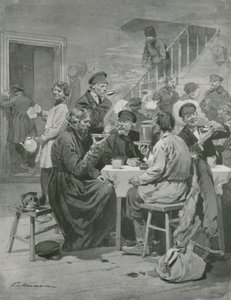 軽食、コーヒー、ウォッカ 作： Frederic de Haenen