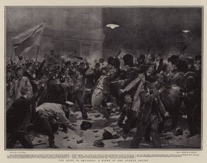ブリュッセルの暴動、ルイーズ通りの戦い 作： Frederic de Haenen
