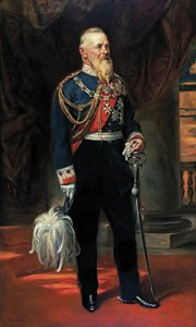 カウルバッハ、フリードリヒ・アウグスト・フォン（1850-1920）による、バイエルンの摂政であるレオポルド皇太子-ルイトポルド（1821-1912年）。油彩・キャンバス、1912年以前。寸法：210x126cm個人蔵 作： Frederich August Kaulbach