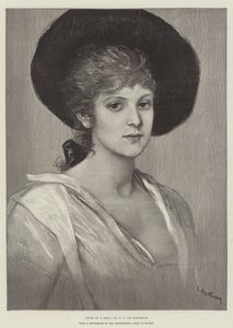 頭の研究 作： Frederich August Kaulbach