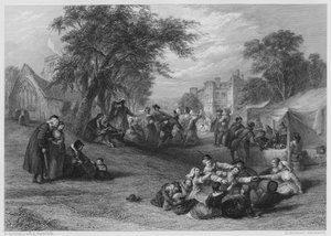A Summer Holiday (Engraving) 作： Frederick (after) Goodall