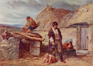 アイルランドの立ち退き 作： Frederick (after) Goodall