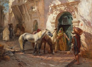 北アフリカの風景；1885年