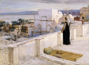 アルジェ、1886 作： Frederick Arthur Bridgman
