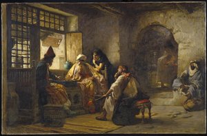 興味深いゲーム、1881 作： Frederick Arthur Bridgman