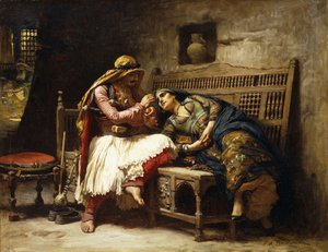 ブリガンドの女王 作： Frederick Arthur Bridgman