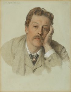 チャールズ・オーガスタス・ハウエル、1882年 作： Frederick Augustus Sandys