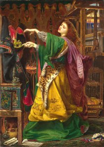 モルガン・ル・フェイ、1864年。 作： Frederick Augustus Sandys