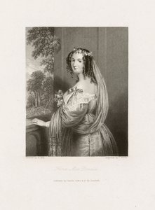 フローラ・マクドナルド、1850年頃（プリント）