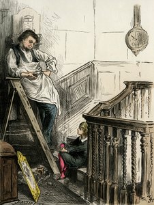 チャールズ・ディケンズの「ドンビーと息子 作： Frederick Barnard