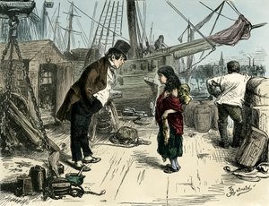 チャールズ・ディケンズの「ドンビーと息子 作： Frederick Barnard