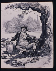 ピックウィック氏、1876-79年 作： Frederick Barnard