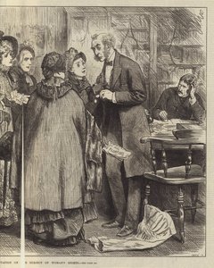 総選挙、女性の権利についての評判 作： Frederick Barnard