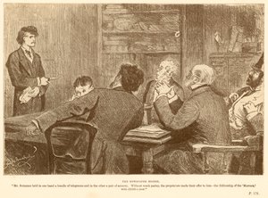 新聞編集者 作： Frederick Barnard