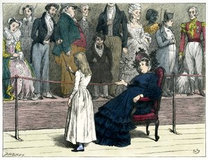 チャールズ・ディケンズの「The Old Curiosity Shop」。 作： Frederick Barnard