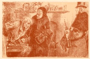 タイトルページのイラスト 作： Frederick Barnard