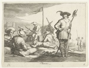 6月 ジュニアス (オブジェクトのタイトル) 年の月（シリーズタイトル） 作： Frederick Bloemaert