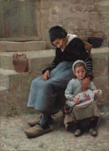 おばあちゃんの快適さ 作： Frederick Brown
