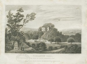 Barlaston Hall: engraving, nd [mid 19 cent] (print) 作： Frederick Calvert