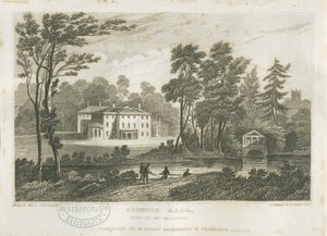 ビシュトンホール：彫刻、nd [？c1830s] 作： Frederick Calvert
