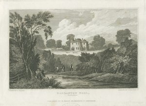 ダーラストンホール：彫刻、nd [c 1830] 作： Frederick Calvert