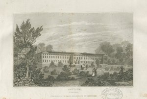 スタッフォード-アサイラム：彫刻、ND [c 1830] 作： Frederick Calvert