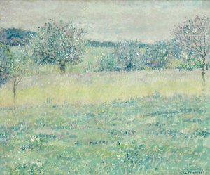 Givernyランドスケープ 作： Frederick Carl Frieseke