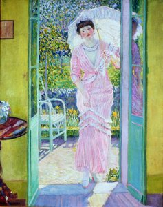 グッドモーニング 1912-13年頃 油彩・キャンバス 作： Frederick Carl Frieseke