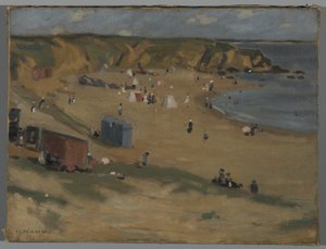 ル・プルドゥの風景、1901年頃 作： Frederick Carl Frieseke