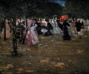 ルクセンブルク庭園 作： Frederick Carl Frieseke