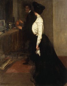キンレンカ 作： Frederick Carl Frieseke