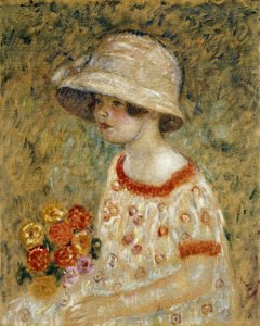 フランシス・キルマーの肖像 作： Frederick Carl Frieseke