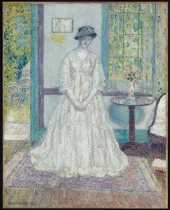 夏の朝 作： Frederick Carl Frieseke