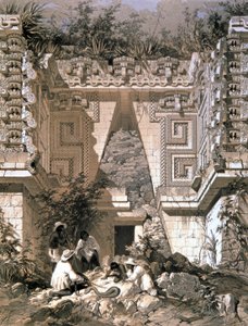 ゲートウェイ、総督邸、ウスマル 作： Frederick Catherwood