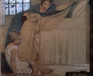 The Foundling 作： Frederick Cayley Robinson