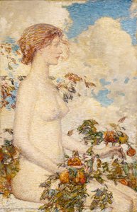 ポモナ、1900年。 作： Frederick Childe Hassam