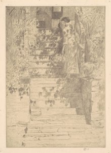 ステップ、1915年。 作： Frederick Childe Hassam