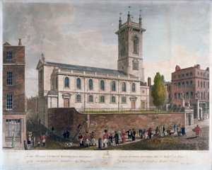 セント・アンドリュー・ホルボーン、ロンドン、1804 作： Frederick Christian Lewis