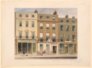 外装、フレデリック・クレースと息子の設立、14 Wigmore Street、ロンドン